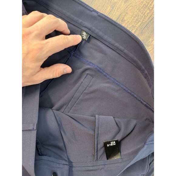 Public Rec Mens Pants 38x30 (38x28*) Blue Dealmaker Chino 5 Pocket Workday Golf - Picture 2 of 10